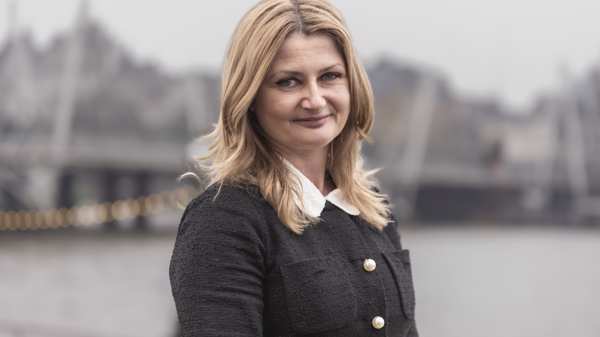 Portrait of NASP CEO Charlotte Osborn-Forde at the Southbank, London