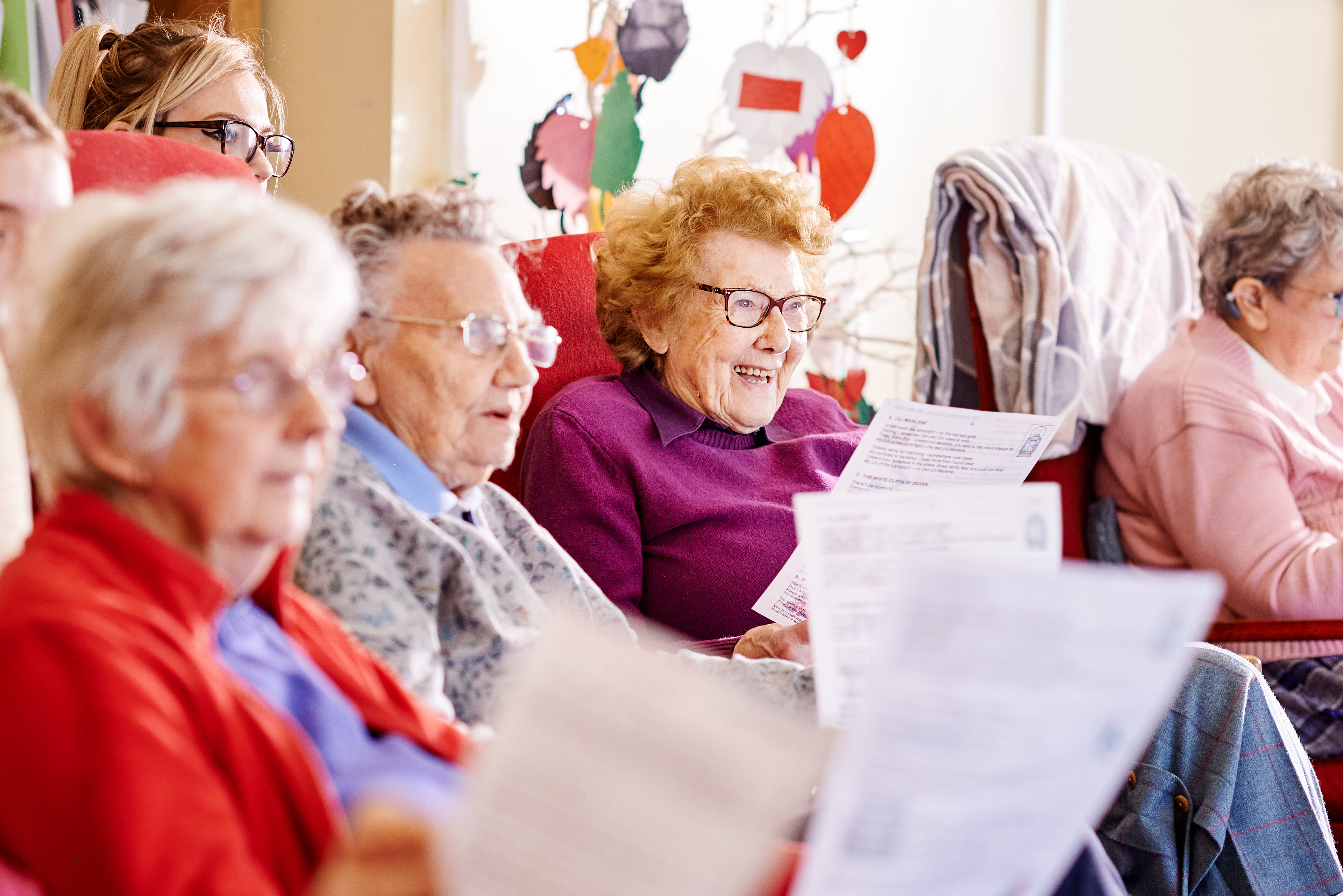 Rainbow Foundation dementia choir singing 
