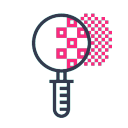 clip art of magnifying glass