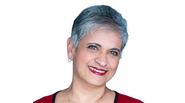 Image of a a woman smiling