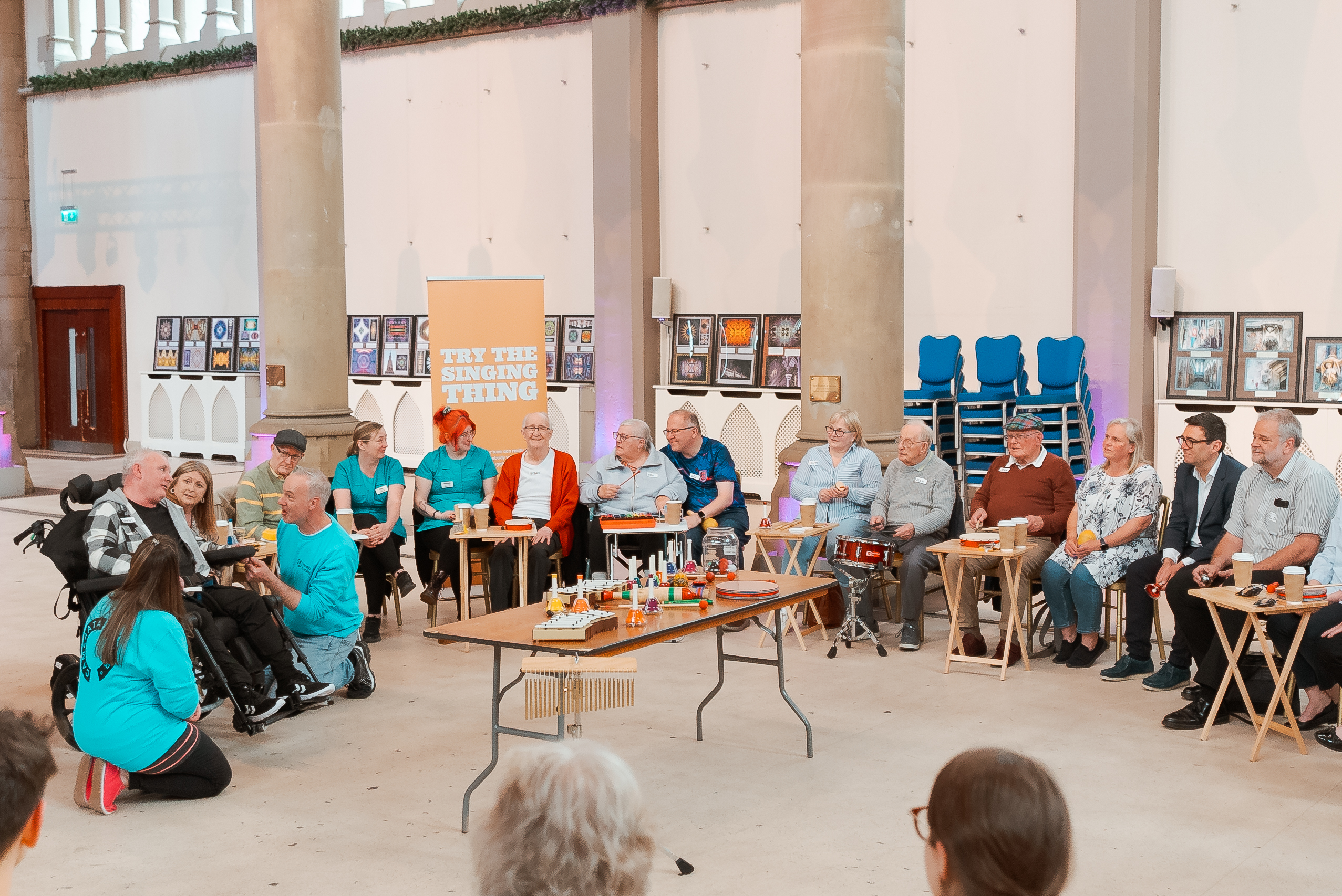 Manchester Camerata's Music In Mind Music Cafe With Andy Burnham 