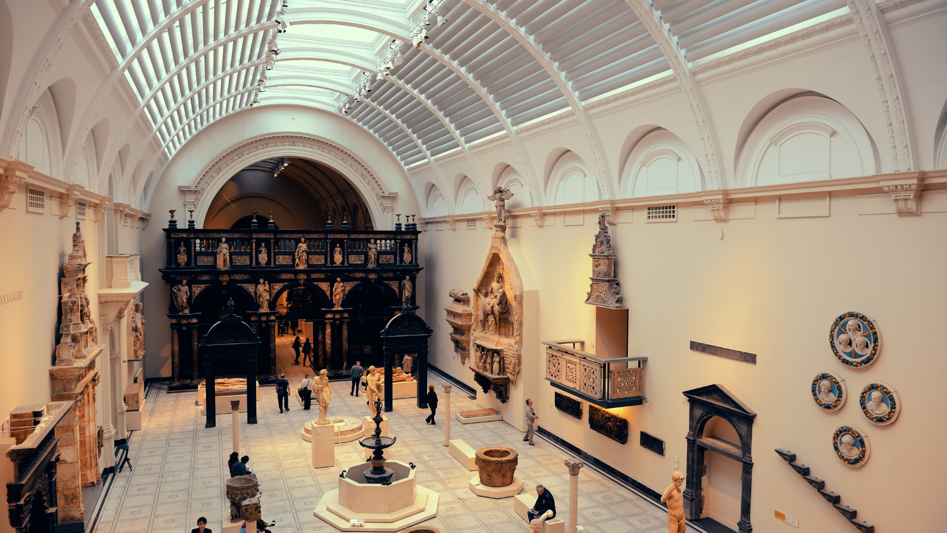 A museum containing artifacts 